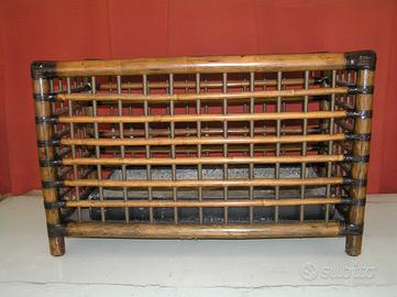 Smania Interni - Grande fioriera in legno e ottone