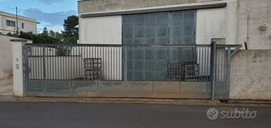 Cancello scorrevole zincato quasi 10 metri