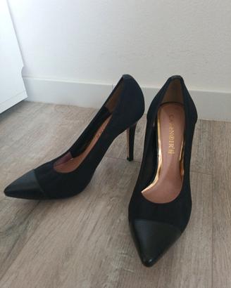 scarpa tacco nera