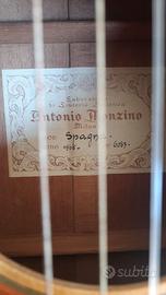 CHITARRA DA CONCERTO ANTONIOMONZIO