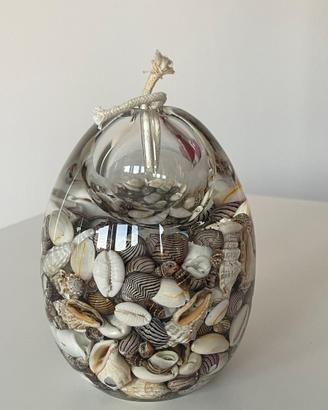 Candela In vetro di Murano stile "sommersi"