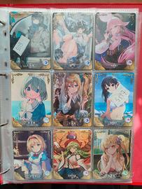 Lotto carte Goddess story rarità R