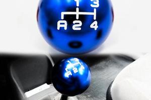 POMELLO Cambio 4 MARCE per VOLKSWAGEN GOLF 1 2 BLU