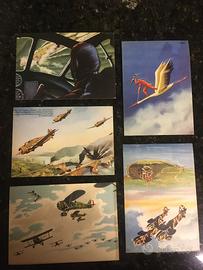 Lotto10 cartoline aeronautica fascismo