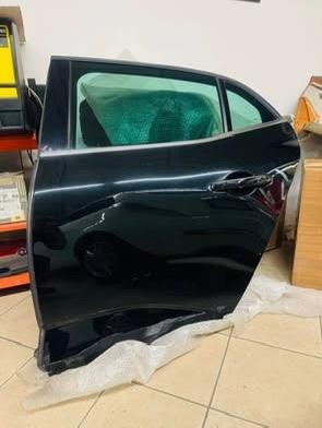 Porta posteriore sinistra Renault Megane 2016 Nera
