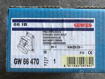 Presa Interbloccata Gewiss GW 66 470