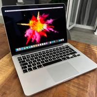 Macbook pro 13” RETINA DISPLAY i5 con SSD