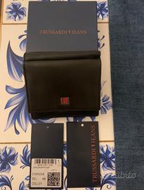Portafoglio Trussardi Jeans pelle