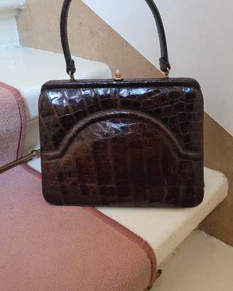 Borsa in coccodrillo