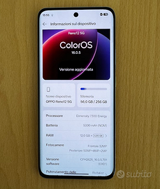 OPPO Reno12 5G – Privo di graffi e con scatola