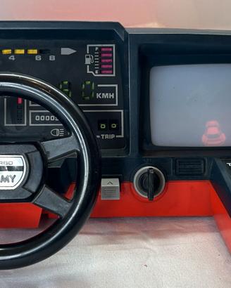 Tomy Turbo Racing Dashboard Vintage ’80 Raro Gioco