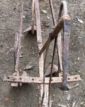Aratro antico da traino