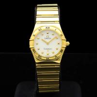 Omega Constellation lady 18kt gold mother of pearl