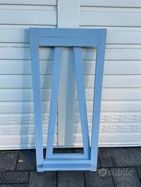 Piedistallo legno per specchio -tableau de mariage