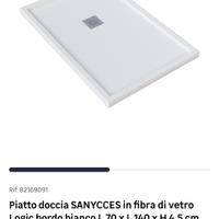 Piatto doccia l 70 l 140 h 4.5