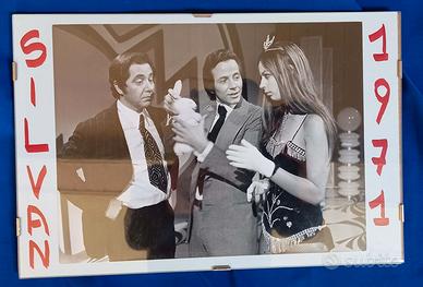 fotografia originale mago Silvan anno 1971