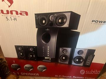 Home Cinema 5.1 Auna - 95W Prezzaccio per realizzo