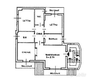 Appartamento ampio ad uso foresteria -