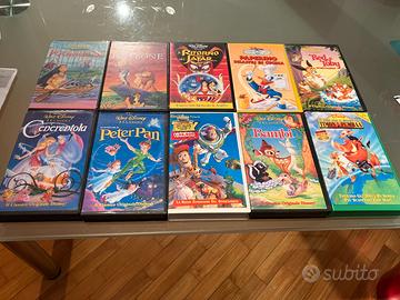 CASSETTE VHS ORIGINALI LOTTI
