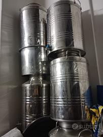 Contenitore per alimenti 50 Lt. con rubinetto