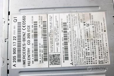 A2059001722 AUTORADIO SISTEMA DI NAVIGAZIONE SATEL