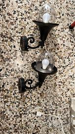 2 applique da esterno 