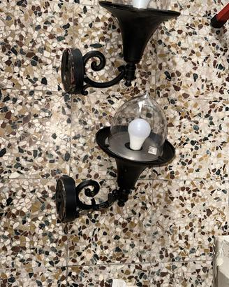 2 applique da esterno 