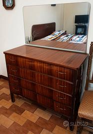 Comó vintage con specchiera anni '50/'60