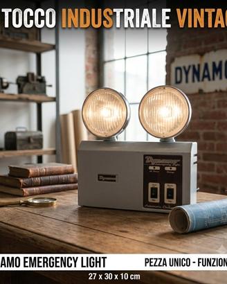 Lampada Industriale Vintage "Dynamo"