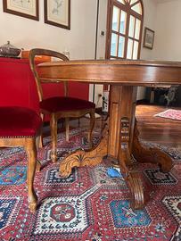 Tavolo in noce nazionale