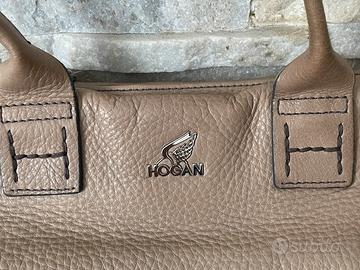 Borsa in vera pelle hogan