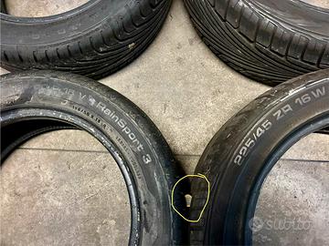 225/45 ZW 16  2x Uniroyal Rainsport Lotus Elise S1