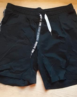 Pantaloncino corto uomo nero 