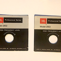 Jbl 2402 (badge x 2902 crossover) coppia targhette