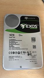 Hard disk 16 tb Seagate Exos 3.5 Sata - 7200 rpm