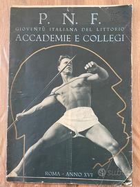 P.N.F.  Gioventù italiana Littorio Accademie