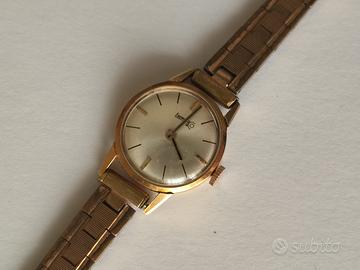 Eberhard Donna Carica Manuale  in Oro 18K anni '60