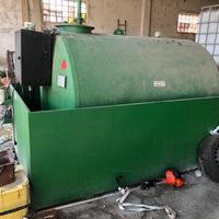 Cisterna per gasolio della carezano da 4200 circa