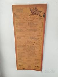 Menu osteria da Meo Patacca