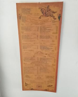 Menu osteria da Meo Patacca
