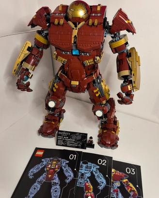 Lego Marvel 76210 originale + istruzioni per MOC 
