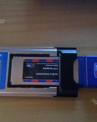 Adattatore Express card internet Tim per PC