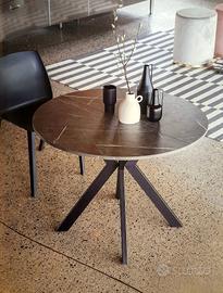 Tavolo design rotondo allungabile