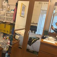 Mobile due ante con specchio