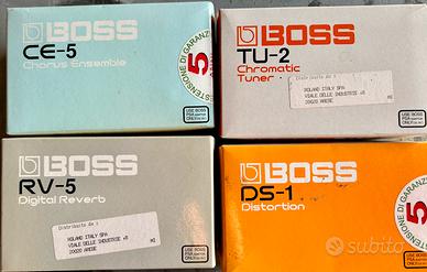 Scatole per effetti Boss