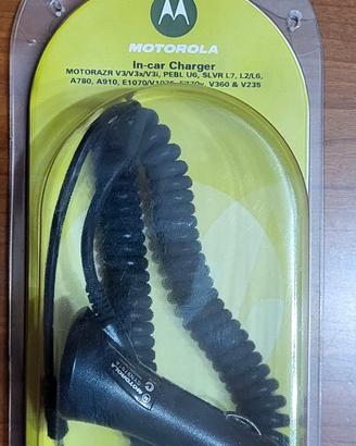 CARICABATTERIA AUTO MOTOROLA -VC700 V3-
