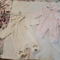 tutine,cappelli e babbucce fatte a mano 0-3 mesi