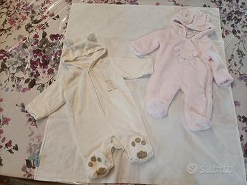 tutine,cappelli e babbucce fatte a mano 0-3 mesi