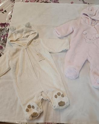 tutine,cappelli e babbucce fatte a mano 0-3 mesi