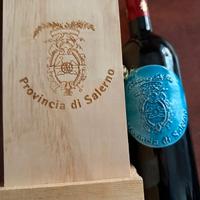 Bottiglia vino vuota da collezione